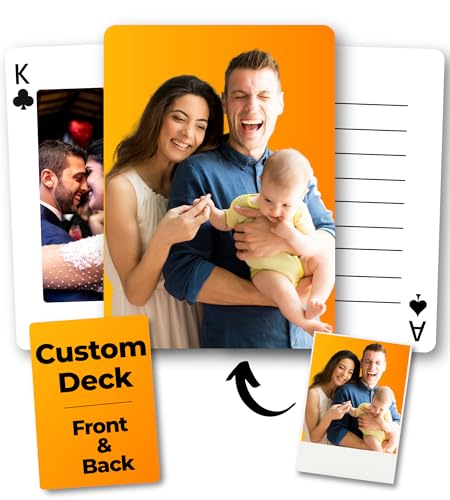 Playing Card Deck Personalized Playing Cards with...