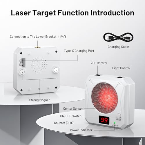 Image of 9mm Training Cartridge Laser Target for Dry Fire Training System