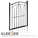 KLEEGER KLG-125 Metal Pet Gate, Foldable & Freestanding, for Indoor Home & Office Use. Keeps Pets Safe [Arch Decorative Design]. Easy Set Up, No Tools Required. …