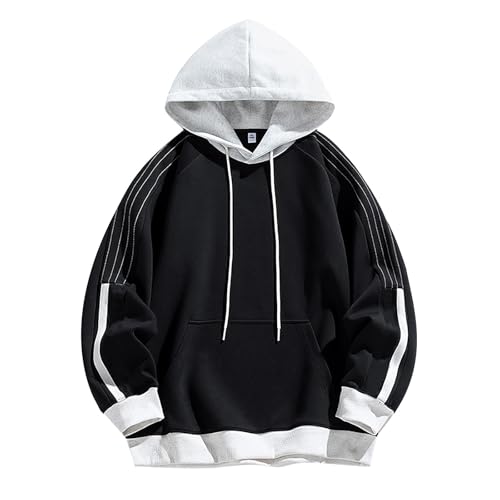 Sweat à capuche tendance homme WWricotta vêtement de sport ample pour le lycée