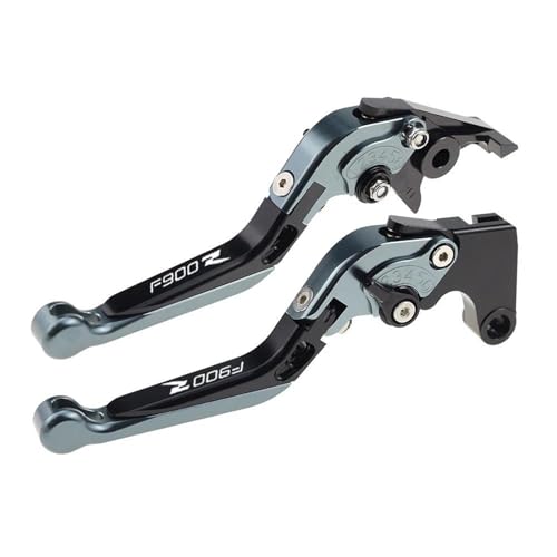 Motorradkupplungsteil Schwenkbare Kupplungshebel, Bedienelemente, Bremshebel, Verstellbar Für BMW F900R F900XR 2020–2022(Grey)