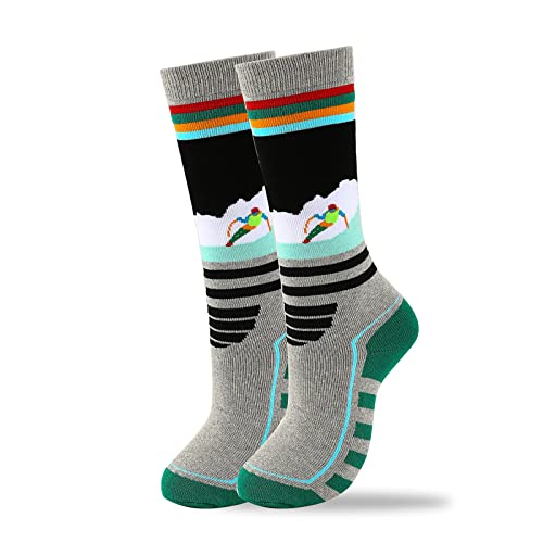 Hgrtyxs Kids Ski Socks, Snowboard Socks Winter Warm Thick Snow Socks Thermal For Boys Girls Skiing Snowboarding Sports #TOP8