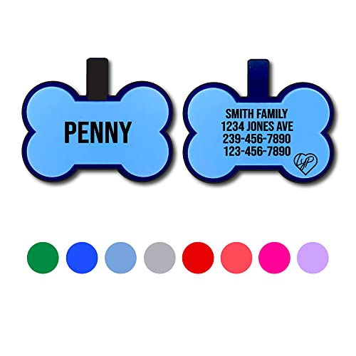 LYP Soundless Bone Pet ID Tag - Love Your Pets