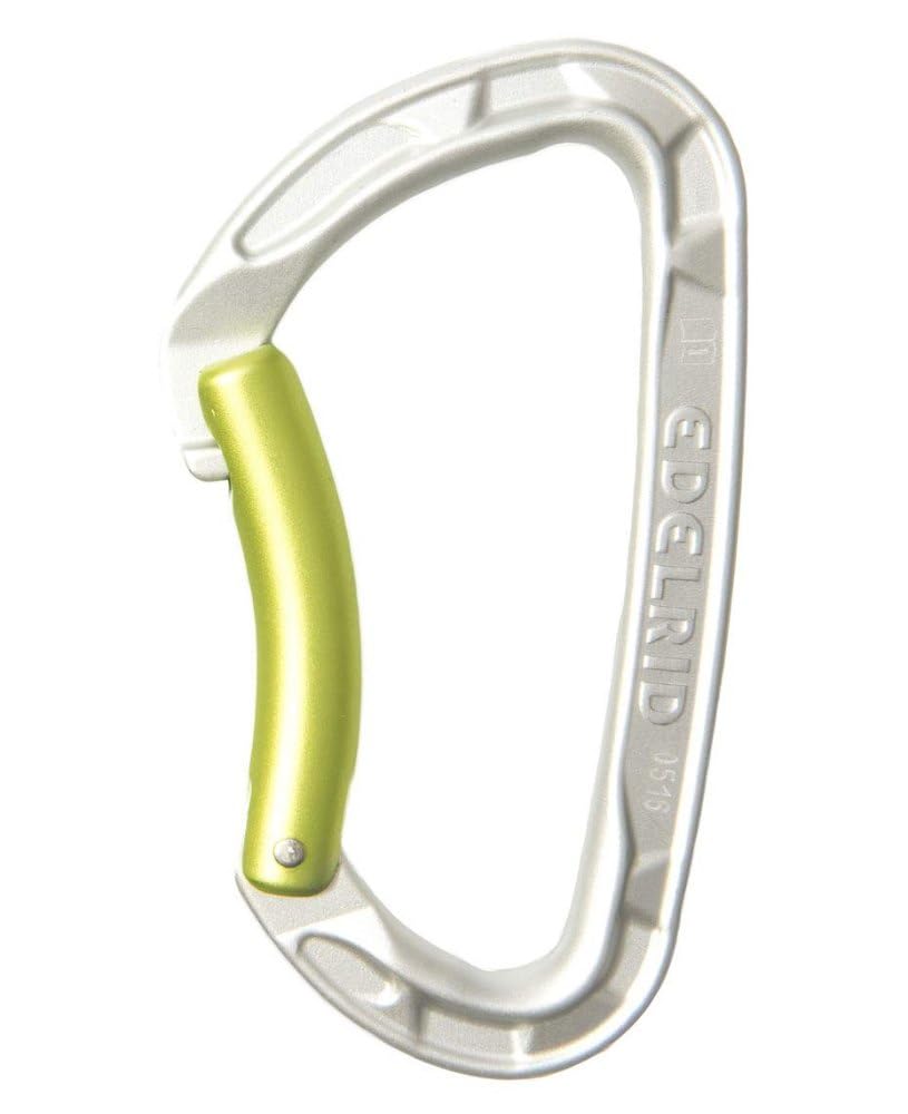Edelrid Pure Bent Standard Climbing Carabiner - Lightweight, Robust Aluminum Carabiner Hook for Heavy Duty Climbing, EN 12275 Certified (B07L4RMHJP) Amazon Price History, Amazon Price Tracker