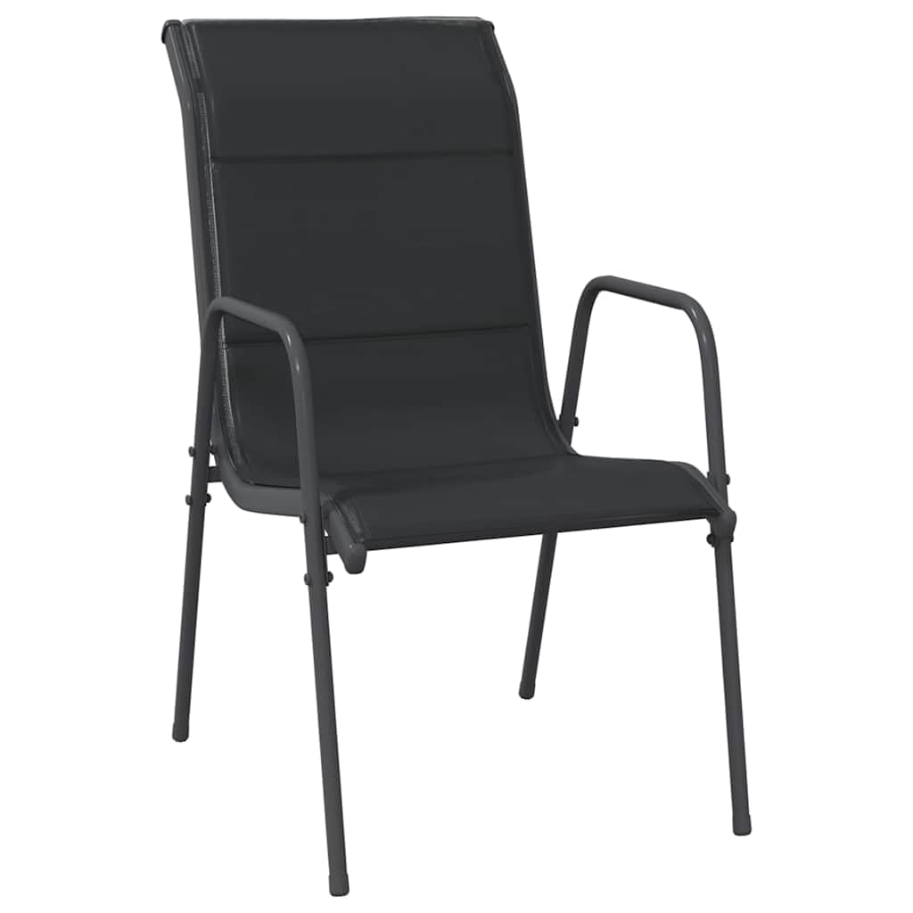 Acciaio verniciato antracite Textilene traspirante modello 4 pz 120 kg