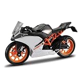 Decoración y presentación estética: El modelo de motocicleta está fabricado en metal y ABS. Con su exquisita mano de obra, líneas suaves y forma simulada, se convierte en un elemento decorativo destacado en el hogar, la oficina o la tienda, mostrando la pasión de su propietario por la cultura de las motocicletas o su gusto personal.