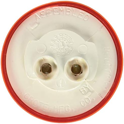 Grote G3002-5 Hi Count Red 2" 9-Diode LED Clearance Marker Light (Retail Pack) image 4