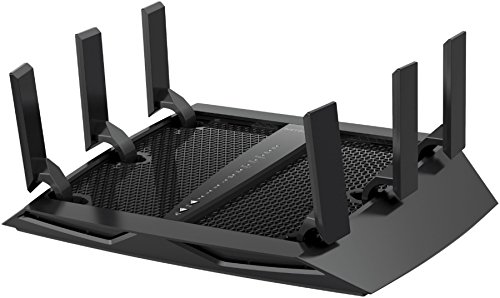 NETGEAR Nighthawk X6 Smart Wi-Fi Router (R8000) - AC3200 Tri-band Wireless Speed (Up to 3200 Mbps) | Up to 3500 Sq Ft Coverage & 50 Devices | 4 x 1G Ethernet and 2 USB ports | Armor Security - Image 3