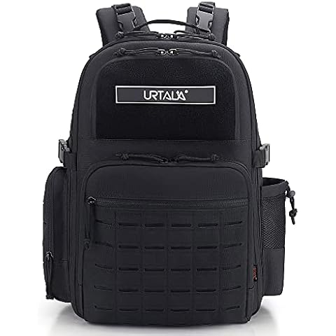 Urtala Diaper Bag Backpack for Dad, Military Large Baby Diaper Backpack for Travel, Durable Waterproof Maternity Hospital Bag for Men with Stroller Straps & 3 Insulated Pockets Cover