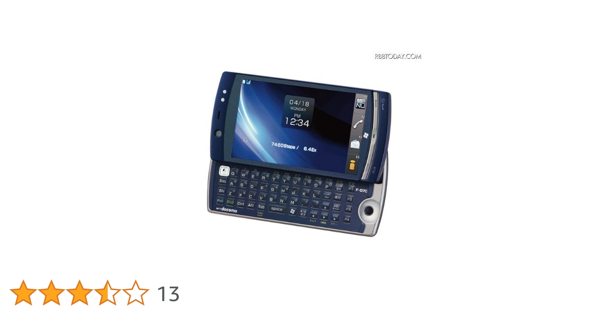 Amazon.co.jp: Windows 7ケータイ F-07C docomo[Navy Black