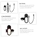 BESPORTBLE 1 Set Rechargeable LED Bike Light Safety Lamp for Night Cycling Dog Walking Easy Charging Durable Frame Light Options