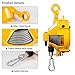 QFhuahang Heavy Duty Spring Balancer 9-15kg (20~33lbs), Tool Hanging Retractor, Retractable Balancer with 1.9m Adjustable Tension Steel Wire Cable, Industrial Tool Hanging Holding Equipment