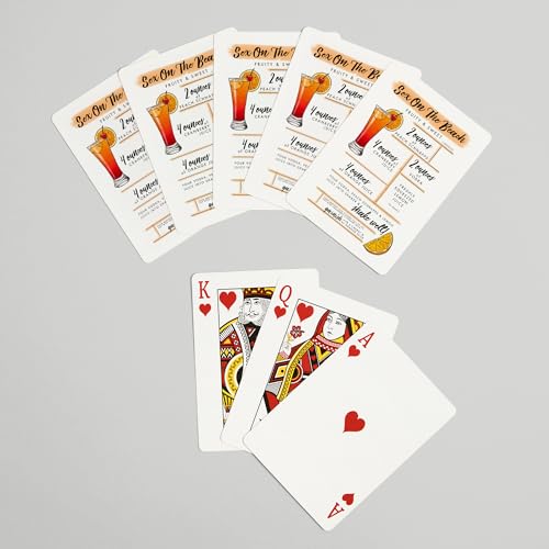 Baraja de Póker Sex on The Beach 52 Cartas Para Adultos miniatura 7