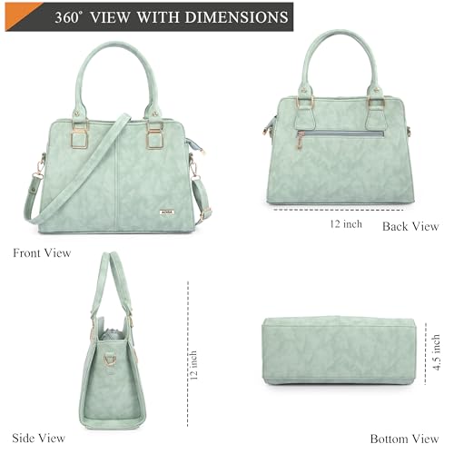Image of ADISA gold square handbag shoulder bag for women and girls with sling belt (AD4081)
