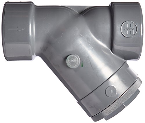 Hayward YS20075S 3/4-Inch Socket CPVC Plastic Y-Strainer with FPM O-ring Seals