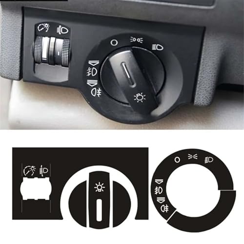 Pegatinas interruptor coche botones faros kit reparación A2 1998 2000 3