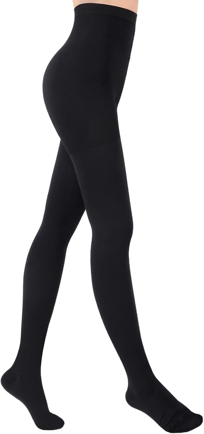 KTINNEAD 20-30mmHg Comfortable Medical Compression Pantyhose for Women Men