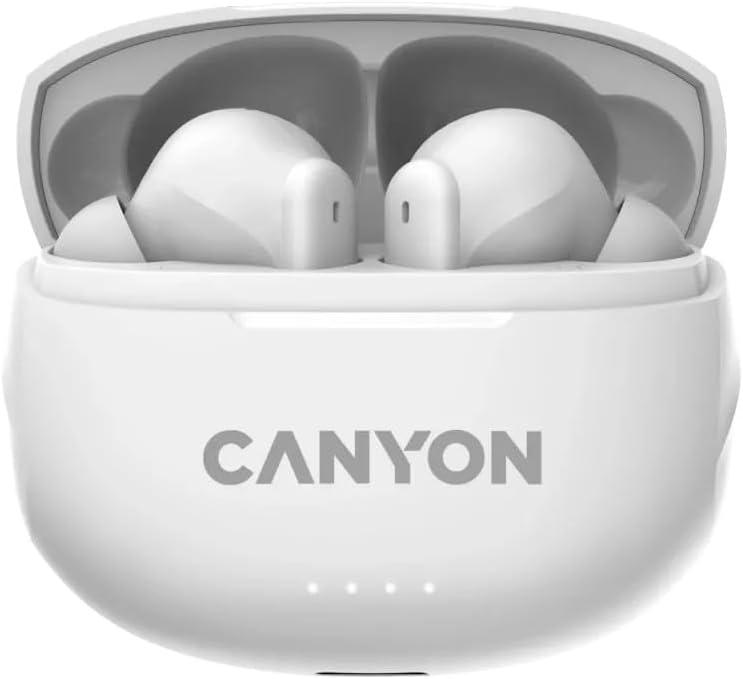 CANYON Bluetooth Headphones TWS-8 White
