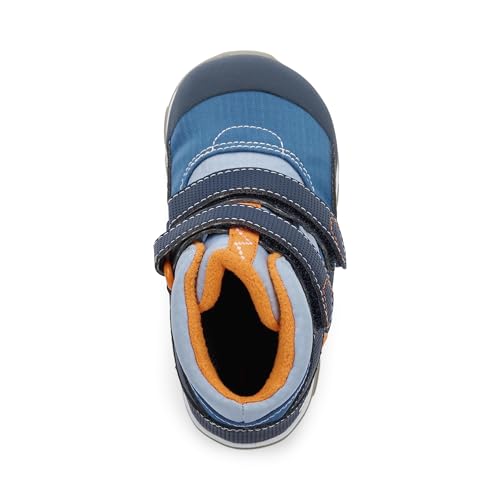 See Kai Run Atlas II - Waterproof and Insulated Winter Boots for Little Kids, Blue/Orange, Toddler 74