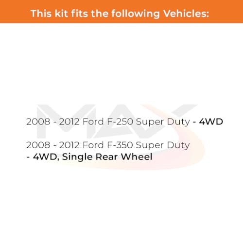 Image of Max Advanced Brakes Front & Rear Brake Kit For Ford F250 Super Duty