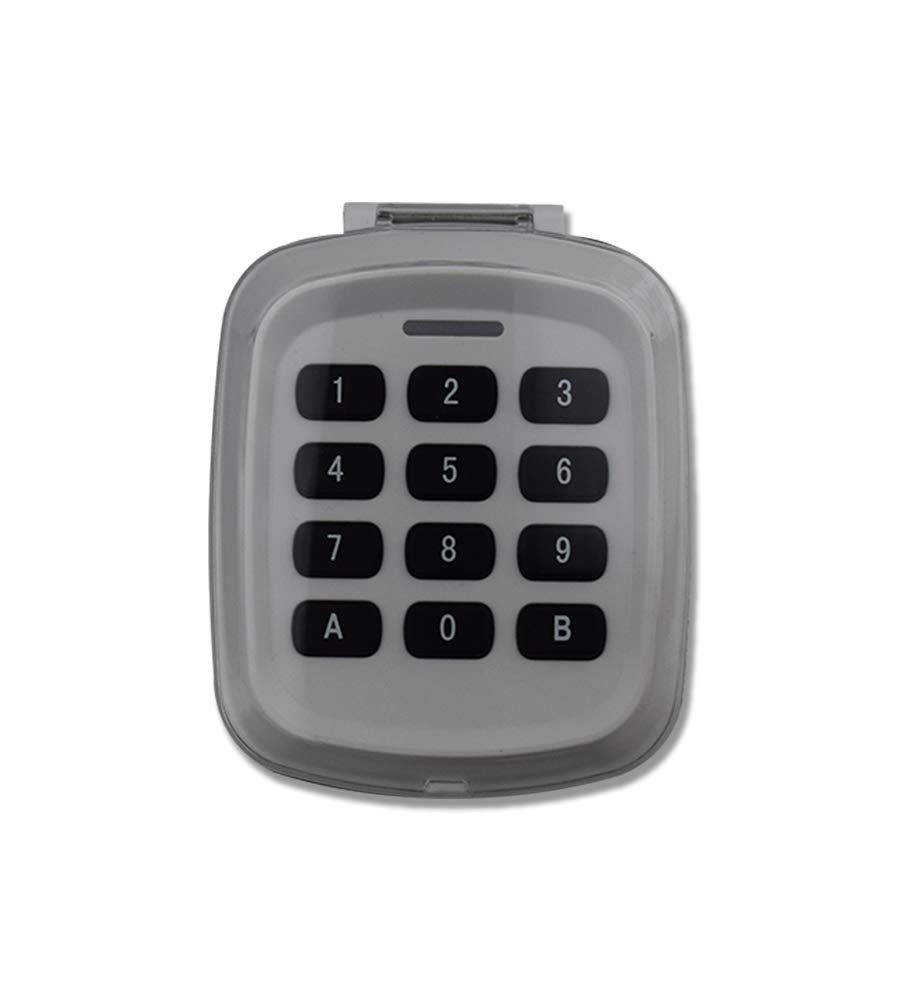 Interrupteur à code sans fil Tormatic Novoferm 433 MHz Compatible avec le code numérique Digicode Serrure à combinaison Clavier