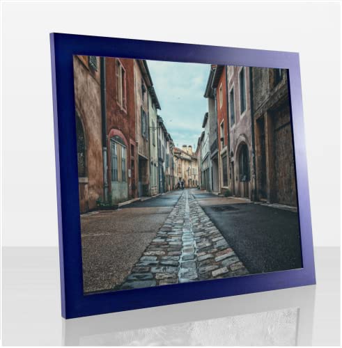 Cadre photo Deluxe Orion 96x32 cm bleu foncé avec verre synthétique - 2