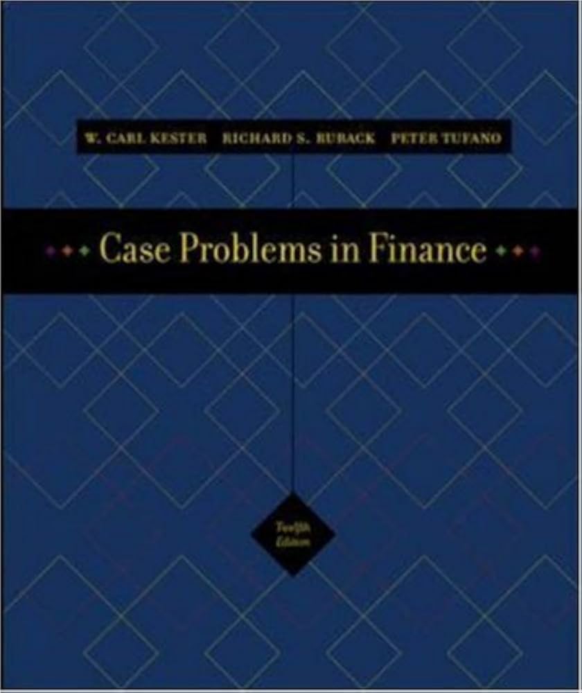 洋書 CASE PROBLEMS IN FINANCE Amazon.com: Case Problems in Finance + Excel templates CD