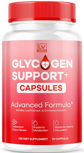 Glycogen Support Supplement Advanced Formula, Glycogen Support Capsules, Glycogen Support, Advanced Glycogen Support Formula, Glycogen Support Supplement Reviews, 30 Capsules for 1 Month