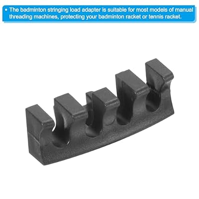M METERXITY Badminton Stringing Racquet Load Spreader - Badminton Pressure Reducer Stringing Protector Threading Machine Adapter for Training