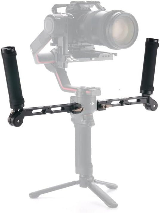 Tilta Dual Handle Bracket Compatible with DJI RS2, RSC2, RS3, RS3 Pro, RS4, RS5 | NATO Mount | Upright & Underslung Operation