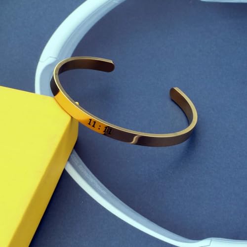11 : 11 Cuff Angel Numbers Bracelet Make A Wish Gift for Women4
