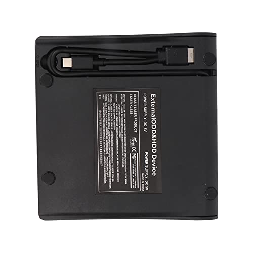 Unidad DVD Externa USB 3.0 Dual Port 9.5mm Portable miniatura 6