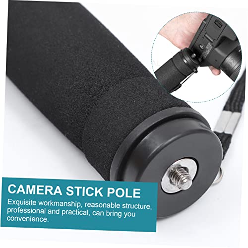 Monopié telescópico de aluminio compatible con videocámaras y cámaras DSLR 6