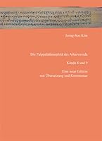 Die Paippaladasamhita Des Atharvaveda, Kanda 8 Und 9.: Eine Neue Edition Mit Ubersetzung Und Kommentar. (German Edition) 3897544598 Book Cover