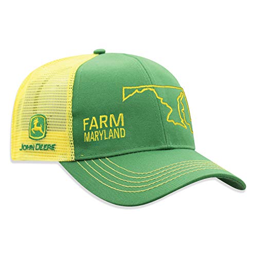 Image of John Deere Farm State Pride Contrast Mesh Back Core Baseball Cap