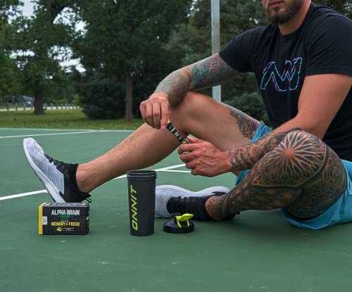 Onnit Alpha Brain Instant - Pineapple Punch Flavor - Nootropic Brain Booster Memory Supplement - Brain Support For Focus, Energy & Clarity - Alpha Gpc Choline, Cats Claw, L-Theanine, Bacopa - 30Ct #TOP4