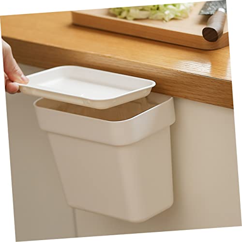 Ciieeo Hängender Mülleimer Mit Deckel Aus Kunststoff Hängender Abfalleimer Für Küche Zuhause Und Büro Einfach Zu Reinigen Und Platzsparend – Bild 4