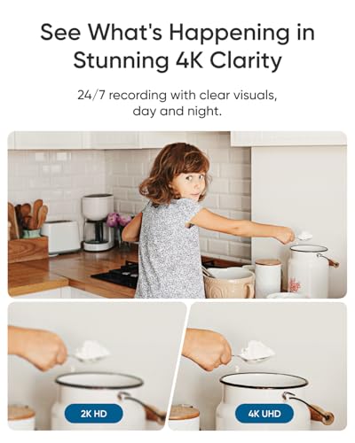 Image of eufy Security 4K Indoor Camera E30,360 Pan Tilt,AI Auto Tracking,Color Night Vision,Pet /Baby /Nanny Monitor with Two-Way Audio,AI Human /Pet Detection,Works with HomeKit, No Monthly Fee, Black