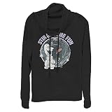 Disney Frozen 2 Feelin Fly - Sudadera de manga larga para mujer, Negro, XXXL