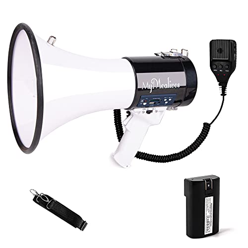 Interfono Doppio Portatile - Portata 200m, Con Registratore Vocale E Riproduzione Musicale Megafono Professionale - Foto 9