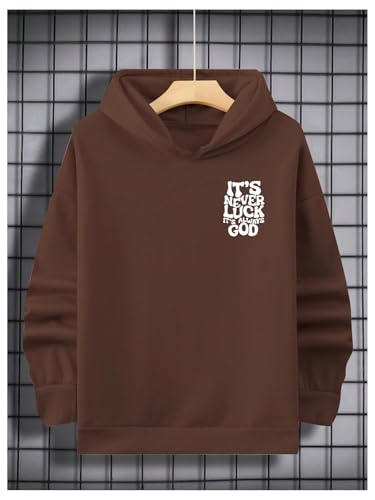 SOLY HUX Hoodies for Men Letter Graphic Sweatshirt Drawstring Long Sleeve Casual Pullover Tops2