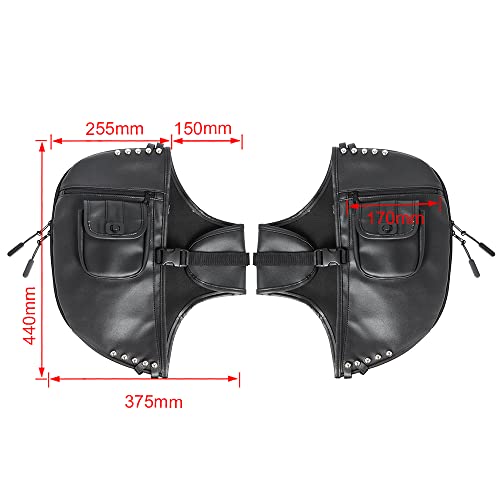 Cubiertas suaves de barras para motocicleta Harley Touring miniatura 2