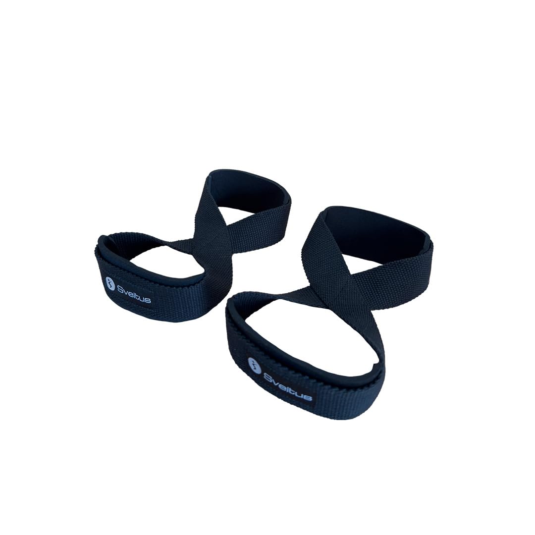 Sveltus Lifting Strap in 8 Adults, Unisex, Black, Single