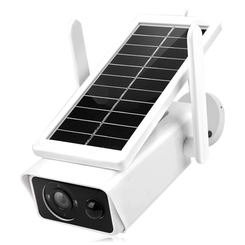 [Efficienza di ricarica solare] La staffa del pannello solare regolabile ottimizza l'acquisizione della luce solare per la massima efficienza di ricarica. Le opzioni a doppia potenza includono energia solare e batterie al litio rimovibili per un funzionamento ininterrotto.