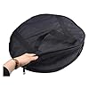 Black Cymbal Bag, Three Separate Pockets Cymbal Gig Bags with Removable Divider and Shoulder Strap, Great for Dust-Proof Storage(Large-57cm) #3