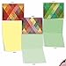 The Best Card Company - 10 Boxed All Occasion Cards with Envelopes (4 x 5.12 Inch) - Colorful, Fun Note Cards Assorted - Harlequin M3054