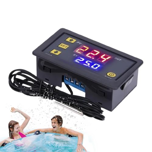 Digital Thermatic Switches - Temp Controller Adjutsable Electronic Control Board - Relay Control Board Versatile Temperature Control Meter for Home Commercial Use
