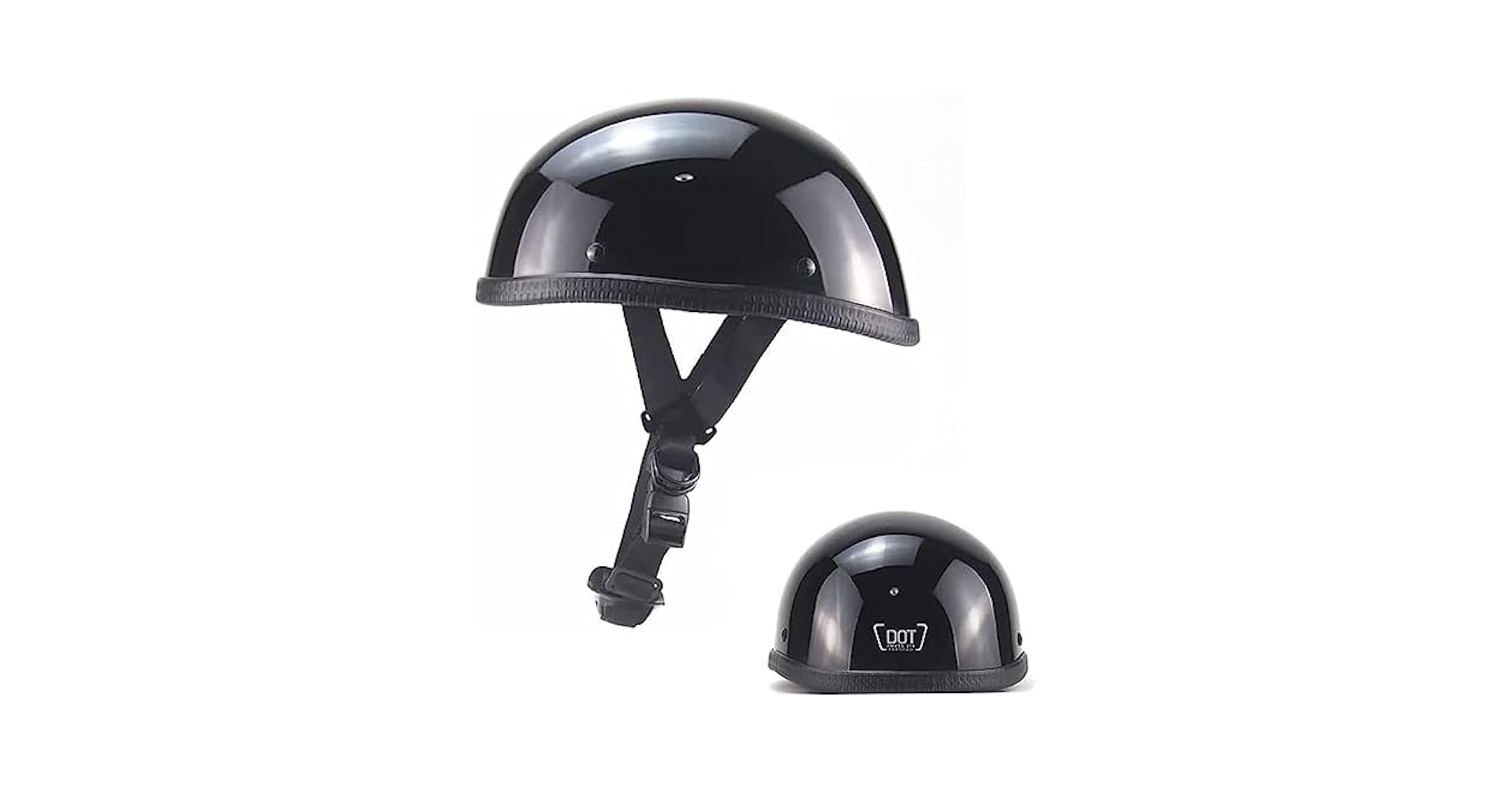 Amazon.com: Low Profile German Retro Skull Cap Open Face