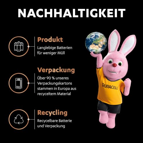 DURACELL Optimum AAA Alkaline-Batterien (12 Stück) 1.5V, LR03 – Ansicht 6
