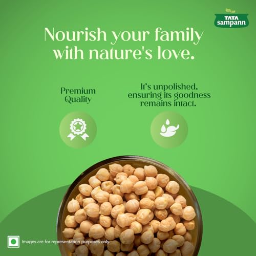 Image of Tata Sampann Unpolished Kabuli Chana (Big Size), 1kg (Pack of 3)